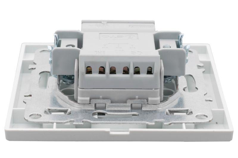 Выключатель 3-кл. СП Минск 10А IP20 бел. Basic EKF ERV10-024-10