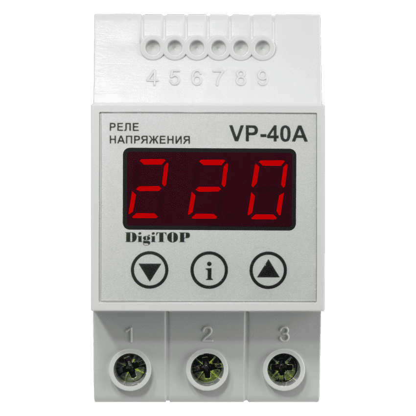 Реле напряжения VP-40A DigiTOP