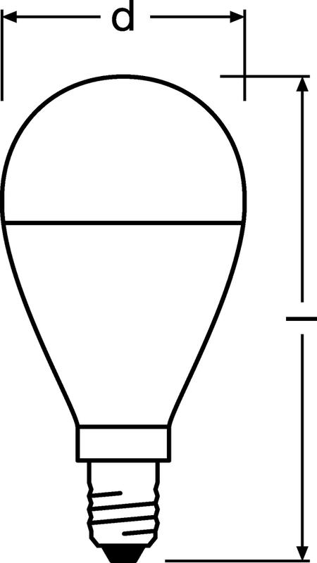 Лампа светодиодная LED Value LVCLP75 10SW/865 10Вт шар матовая E14 230В 10х1 RU OSRAM 4058075579774