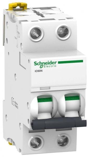 Автоматический выключатель Schneider Electric 2п C 2А 6кА iC60N Acti9  A9F74202