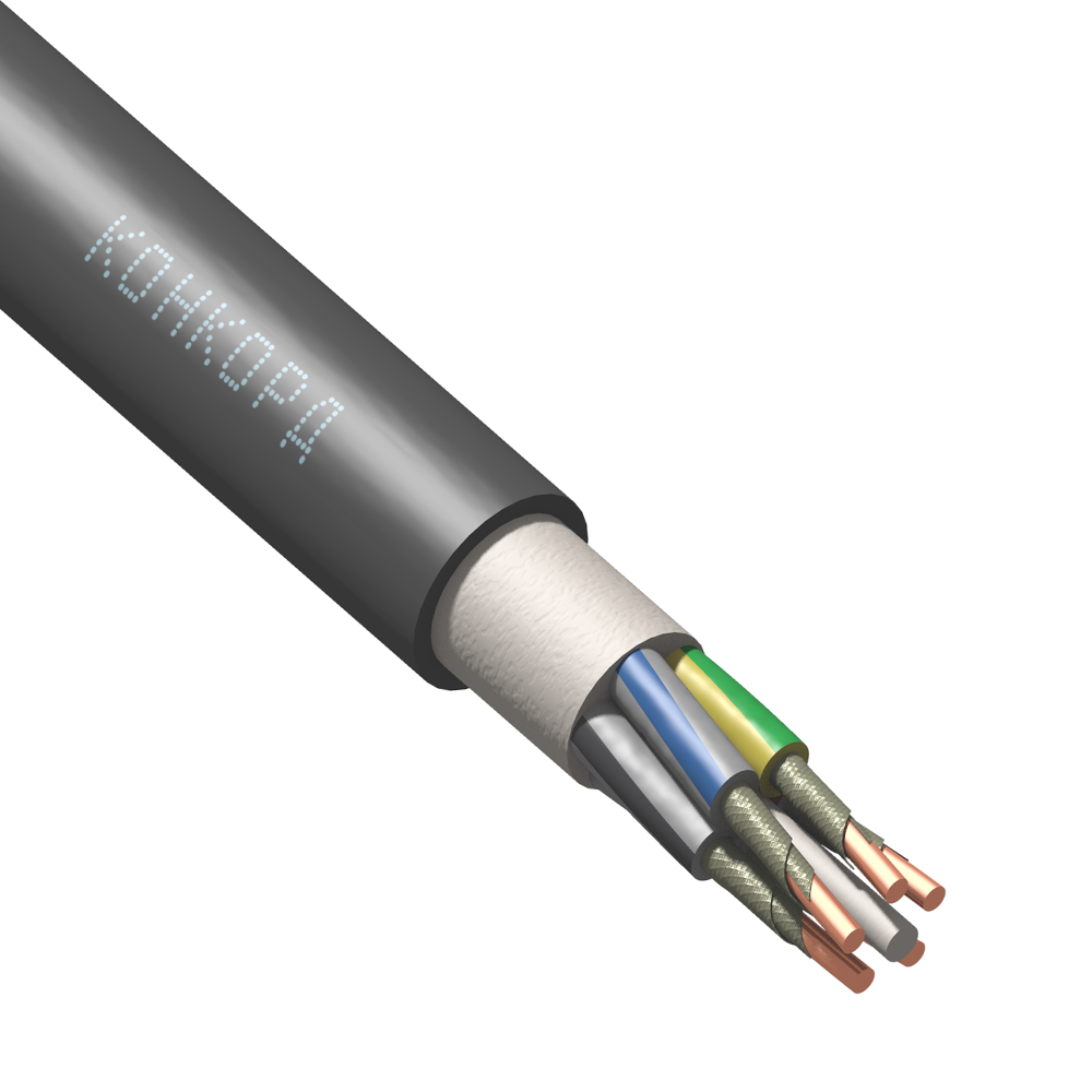 Кабель ВВГнг(А)-FRLS 5х6 ГОСТ Конкорд